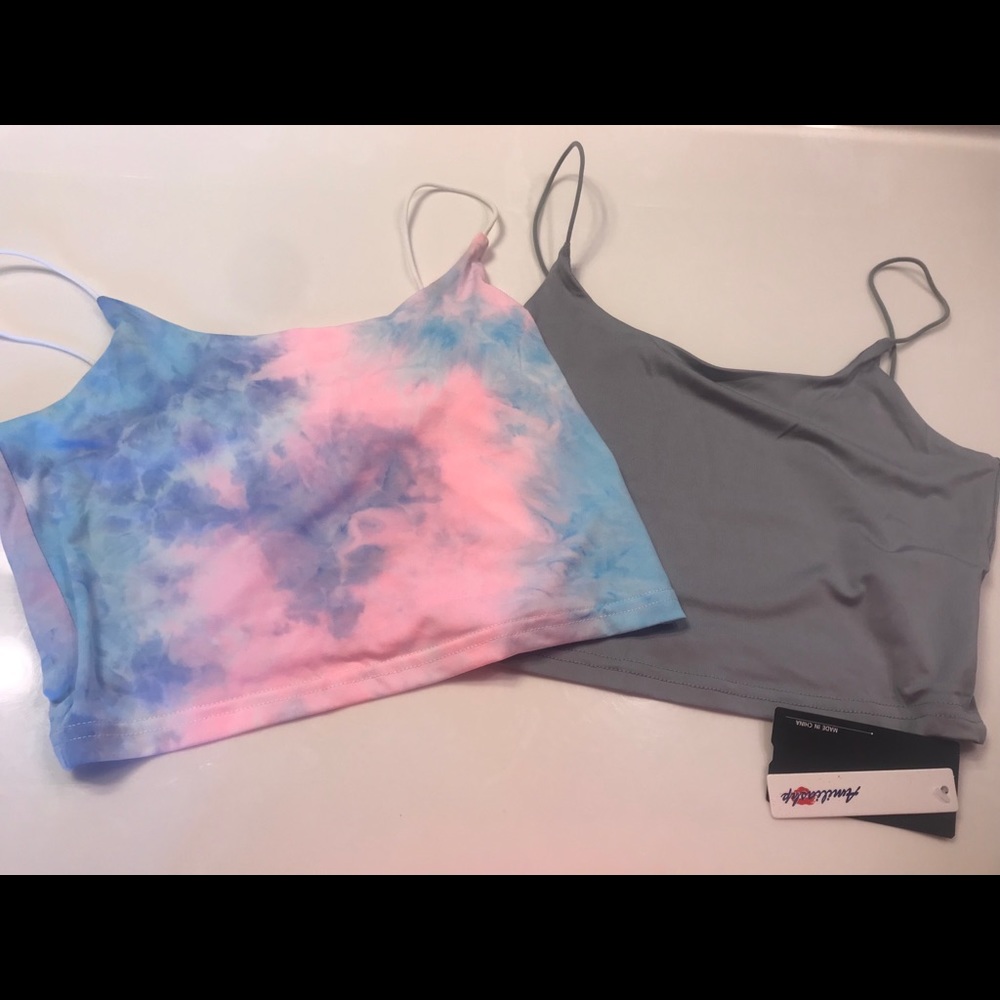 Tie dye crop top
